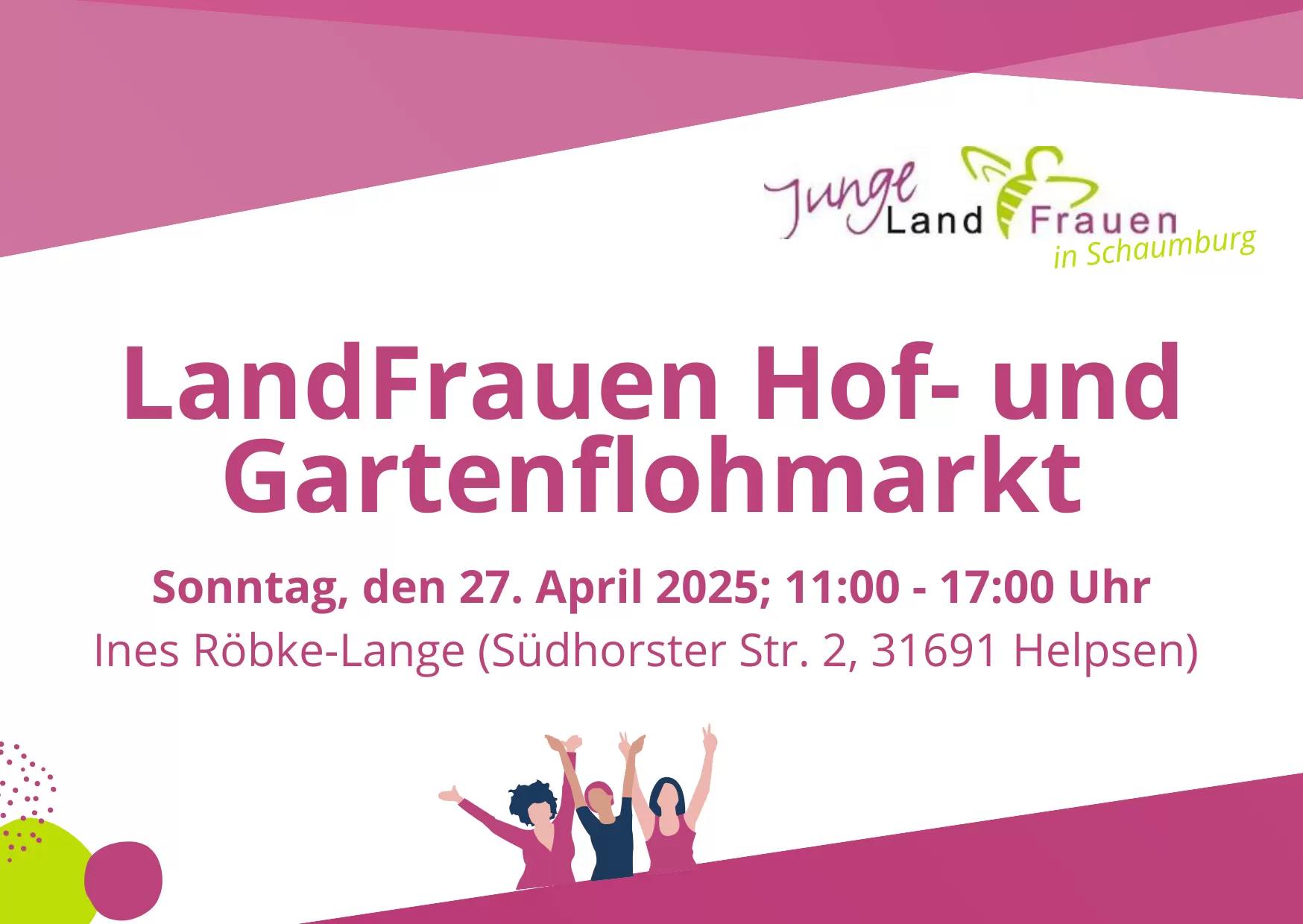 LandFrauen Hof- und Gartenflohmarkt – 27. April