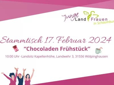 Chocoladen Frühstück – Stammtisch 17. Februar