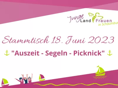 “Auszeit – Segeln – Picknick” – 18. Juni 2023