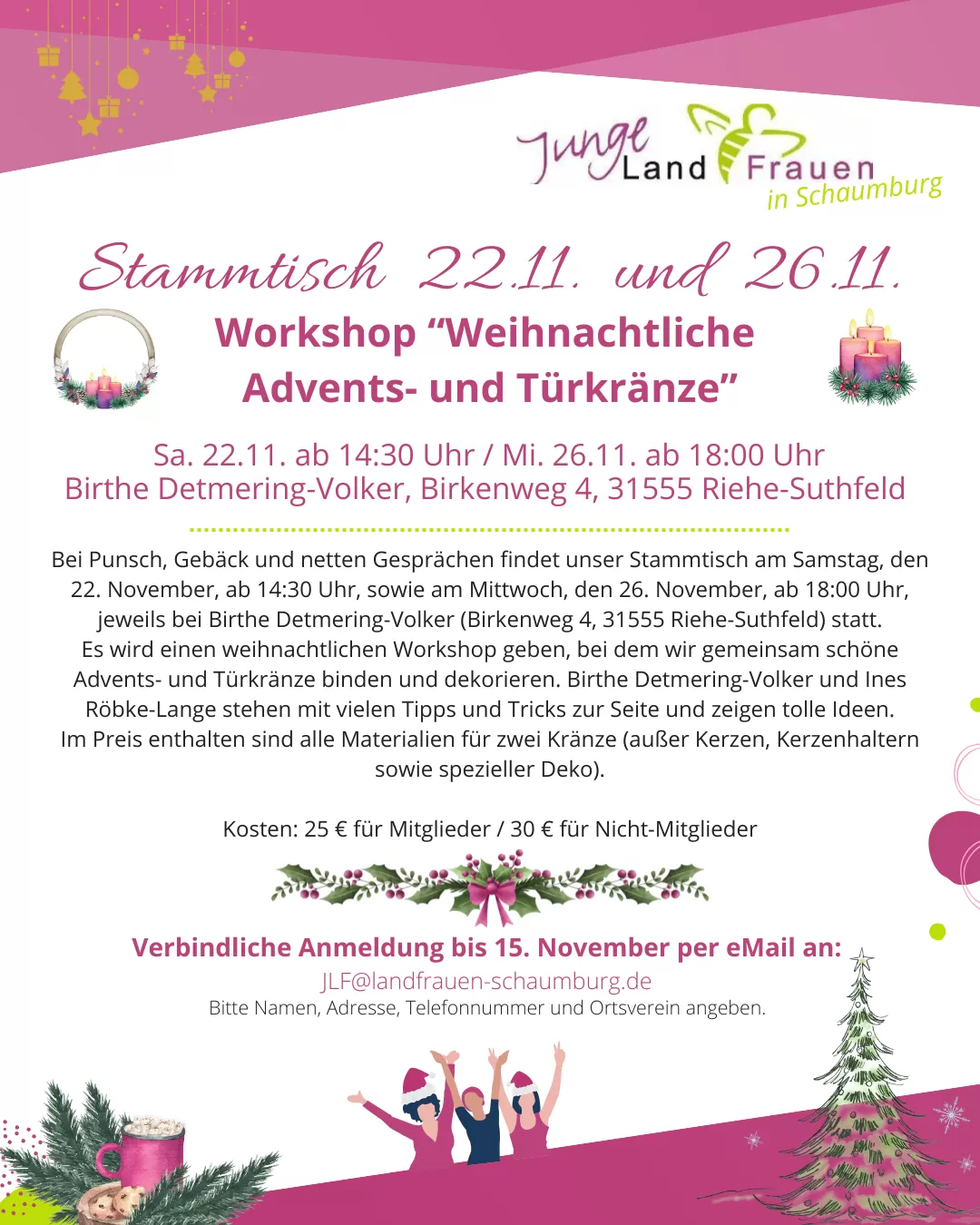 JLF Weihnachtskraenze