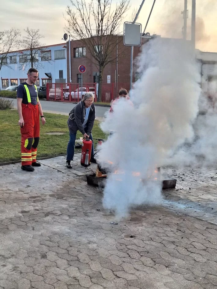 Besuch der freiwilligen Feuerwehr Rodenberg