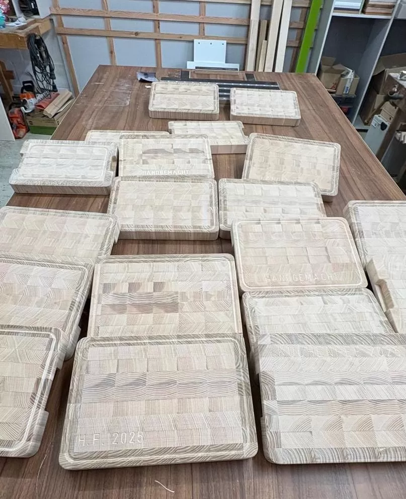 Workshop: Personalisierte Schneidbretter aus Holz