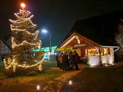 Adventsfeier am Backhaus